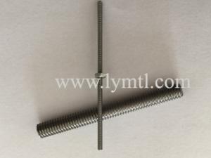 Tungsten threaded rod